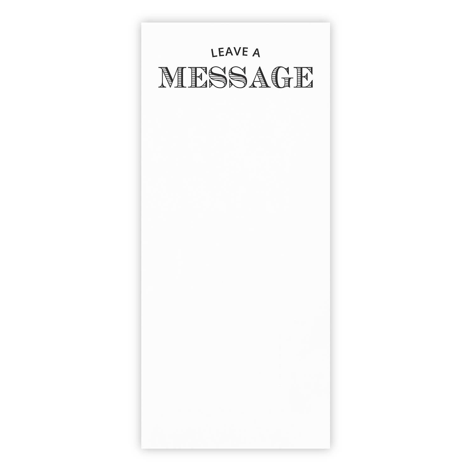Notepaper in Acrylic Tray - Leave A Message - Bria Blair Creative