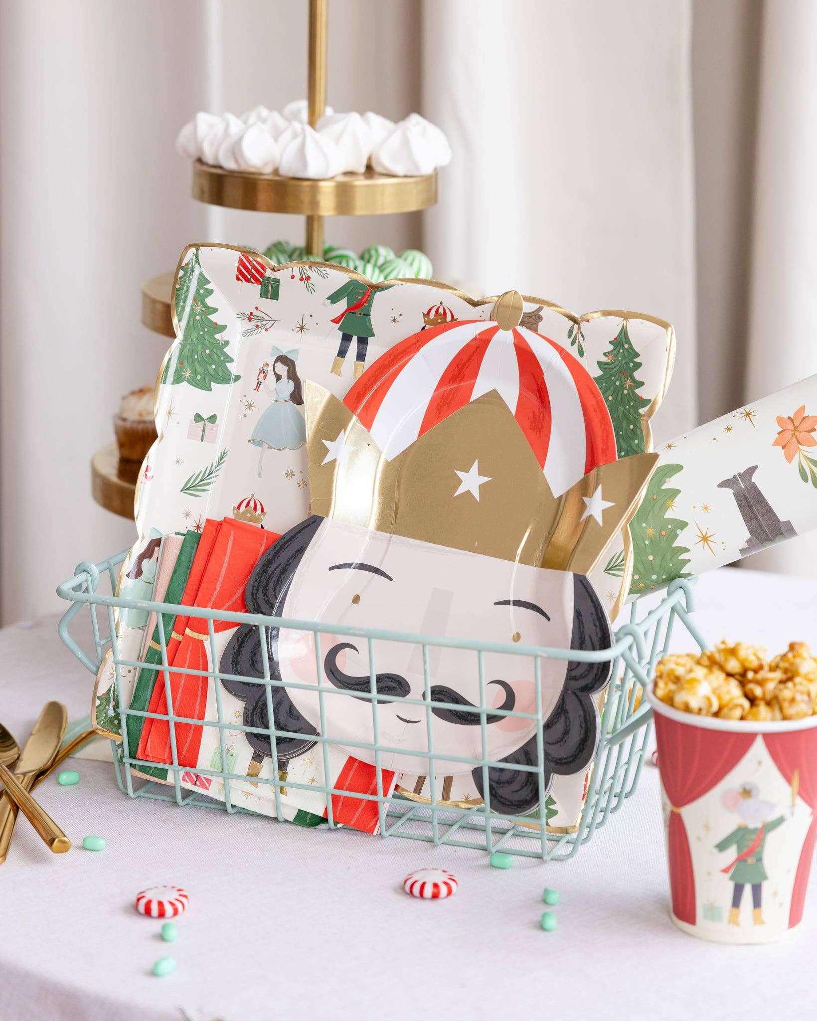 NUT1142 - Nutcracker Shaped Head 10" Plate - Bria Blair Creative