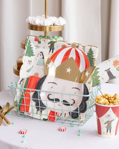 NUT1142 - Nutcracker Shaped Head 10" Plate - Bria Blair Creative
