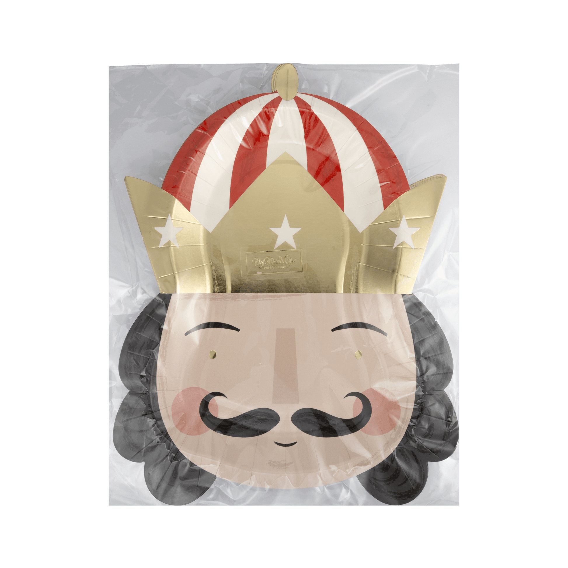 NUT1142 - Nutcracker Shaped Head 10" Plate - Bria Blair Creative