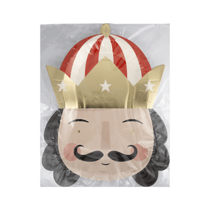NUT1142 - Nutcracker Shaped Head 10" Plate - Bria Blair Creative