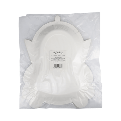 NUT1142 - Nutcracker Shaped Head 10" Plate - Bria Blair Creative