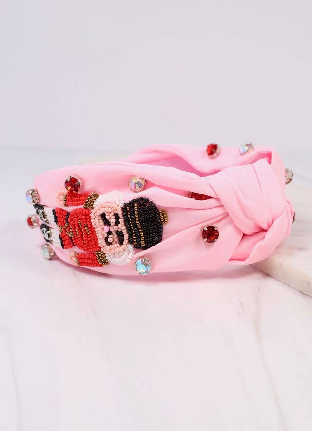 Nutcracker March Headband PINK - Bria Blair Creative