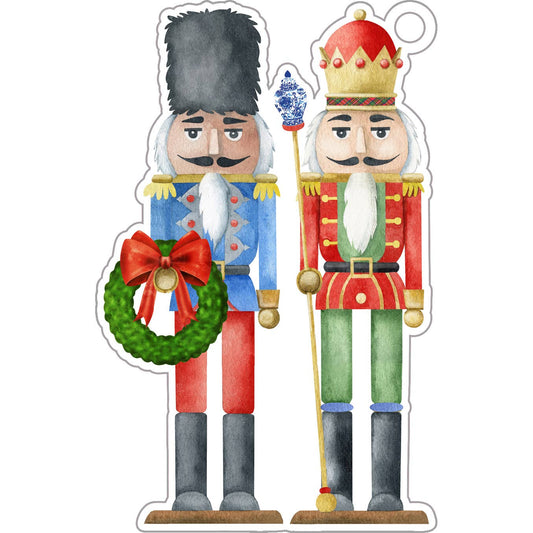 Nutcrackers Die - cut Gift Tags - Bria Blair Creative