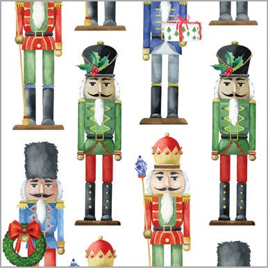 Nutcrackers Gift Wrap Sheets - Bria Blair Creative