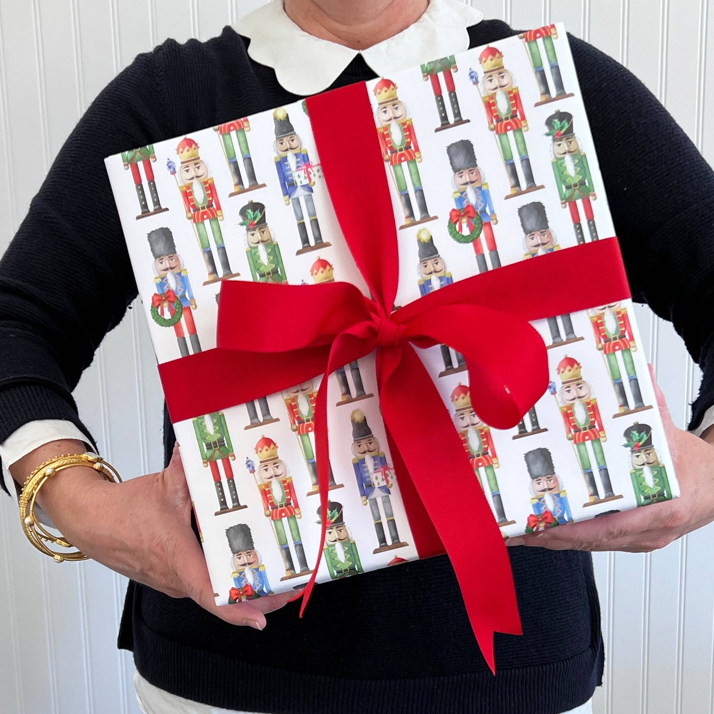 Nutcrackers Gift Wrap Sheets - Bria Blair Creative