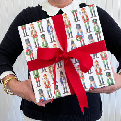 Nutcrackers Gift Wrap Sheets - Bria Blair Creative