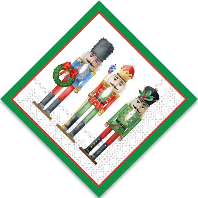 Nutcrackers Icon Cocktail Napkins | Pack of 20 - Bria Blair Creative