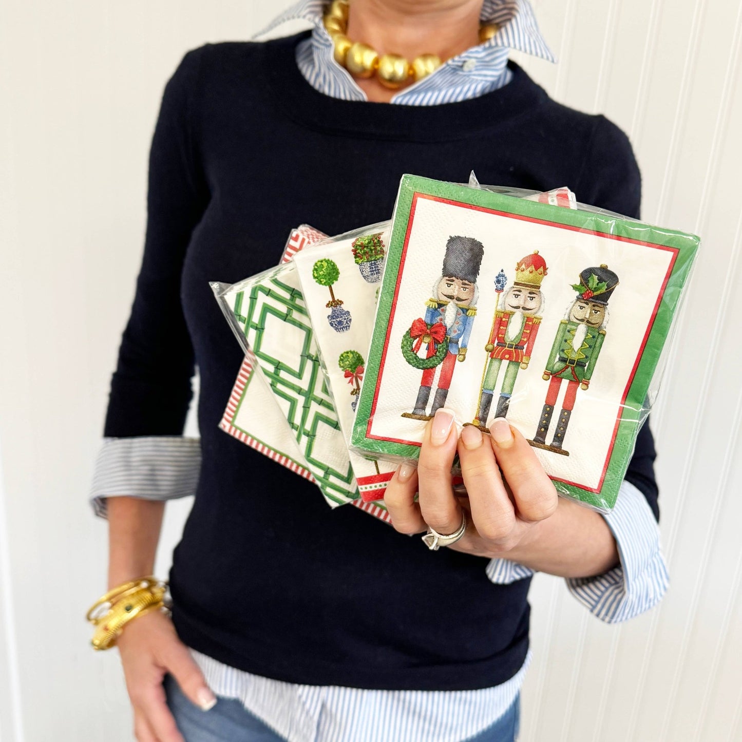 Nutcrackers Icon Cocktail Napkins | Pack of 20 - Bria Blair Creative