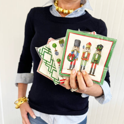 Nutcrackers Icon Cocktail Napkins | Pack of 20 - Bria Blair Creative