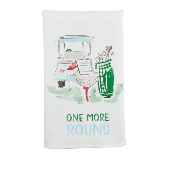 One More Round Pro Shop Towel - Bria Blair Creative