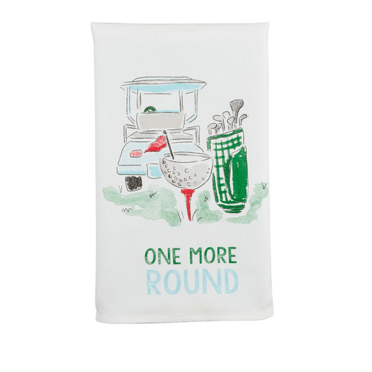 One More Round Pro Shop Towel - Bria Blair Creative