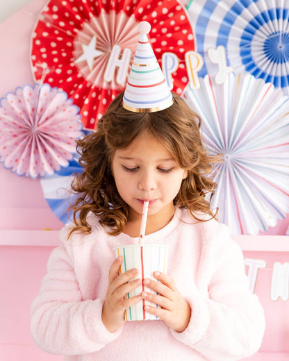 OPB811 - Oui Party Birthday Paper Party Cups - Bria Blair Creative