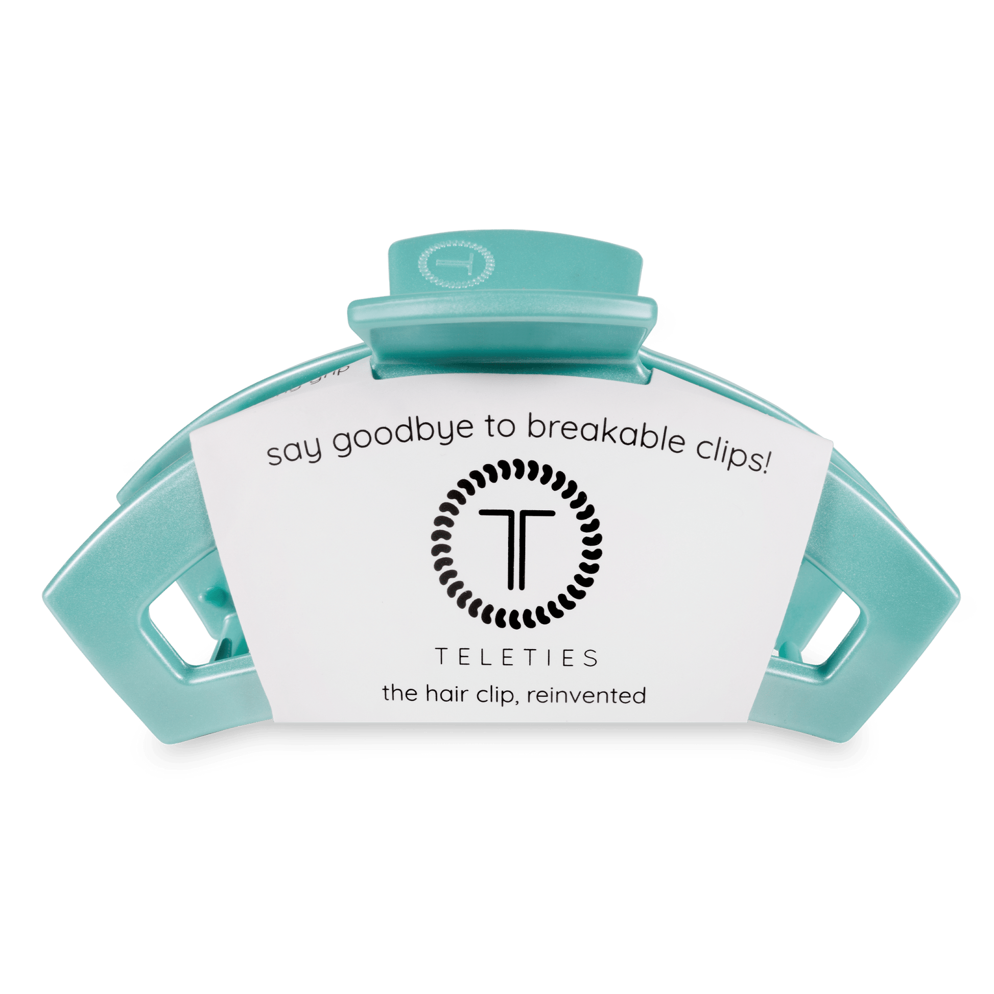 Open Hair Clip | Large | Totally Turquoise - Bria Blair Creative