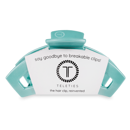 Open Hair Clip | Large | Totally Turquoise - Bria Blair Creative