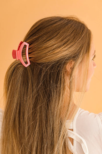 Open Hair Clip | Small | Calming Coral - Bria Blair Creative
