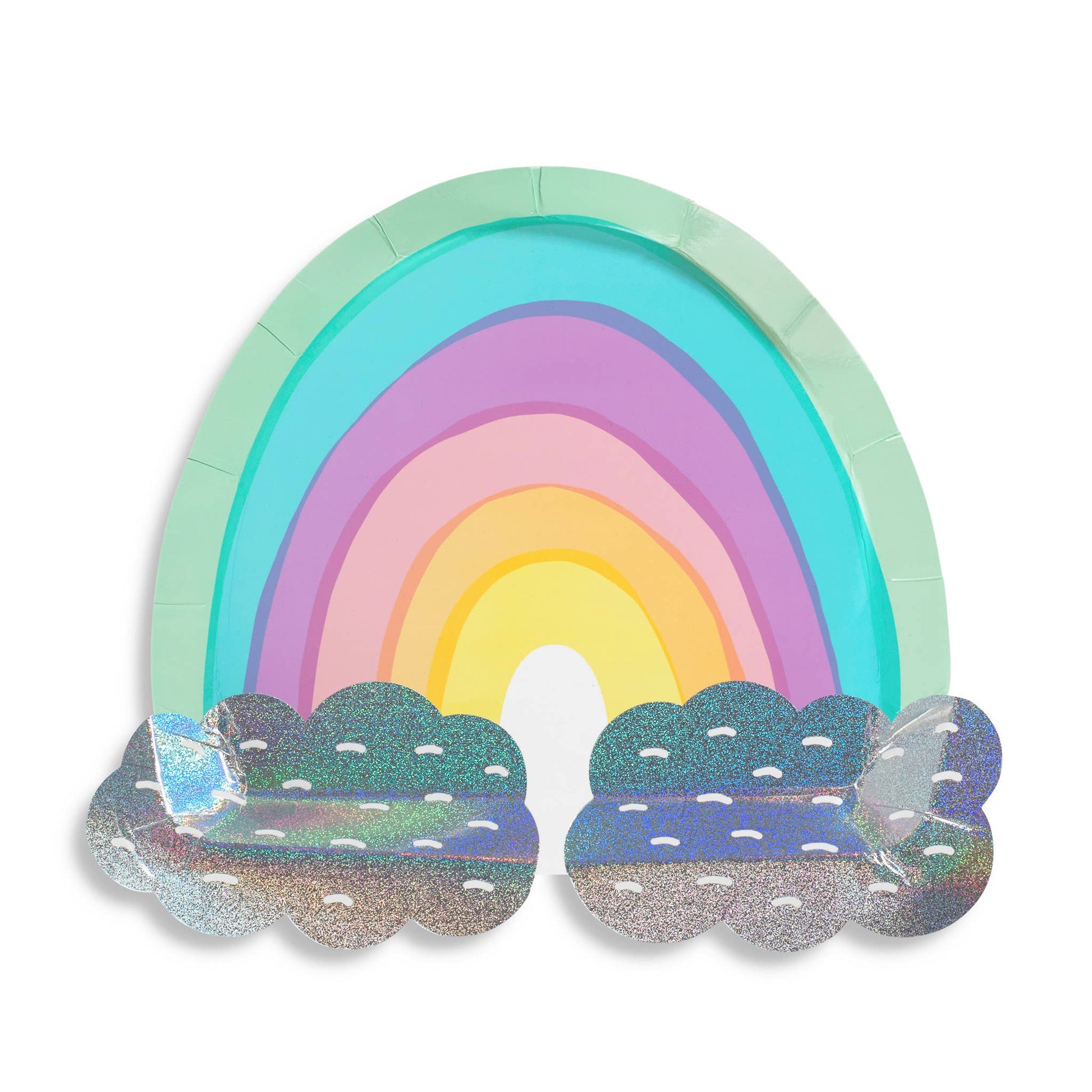 Over the Rainbow Large Plates - 8 Pk. - Bria Blair Creative