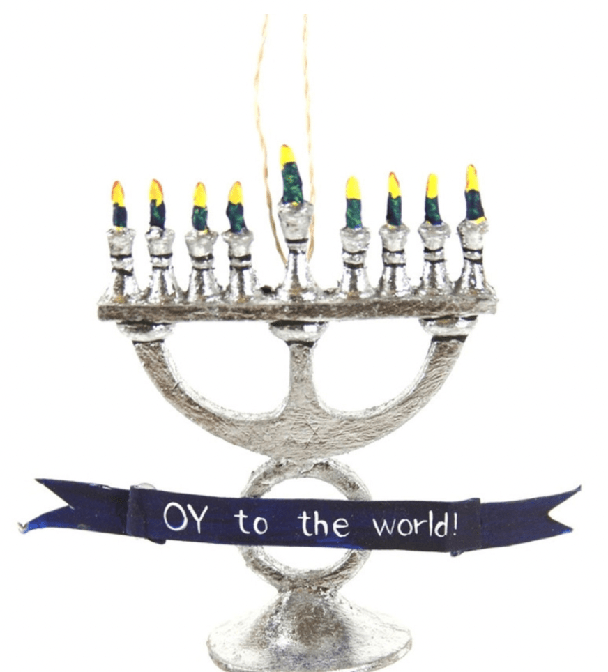 Oy To The World Ornament - Bria Blair Creative