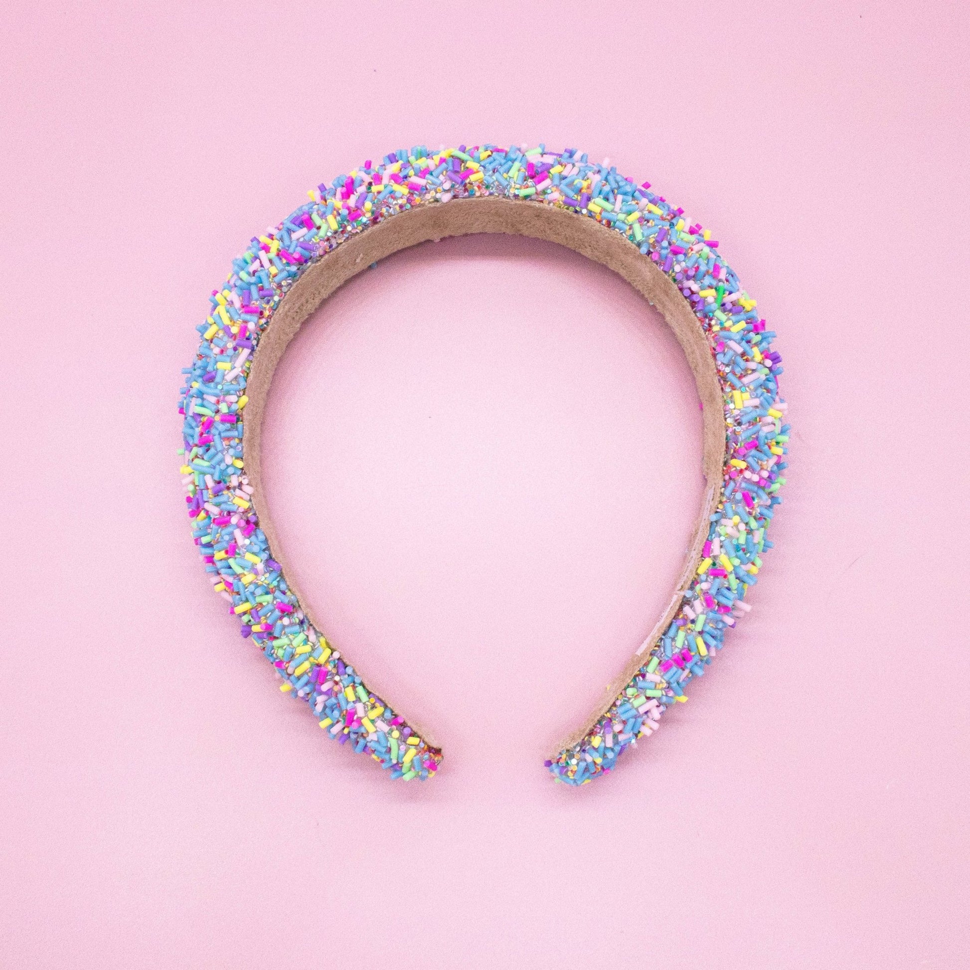 Padded Sprinkles Headband: Hot Pink - Bria Blair Creative