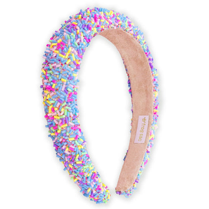 Padded Sprinkles Headband: Hot Pink - Bria Blair Creative