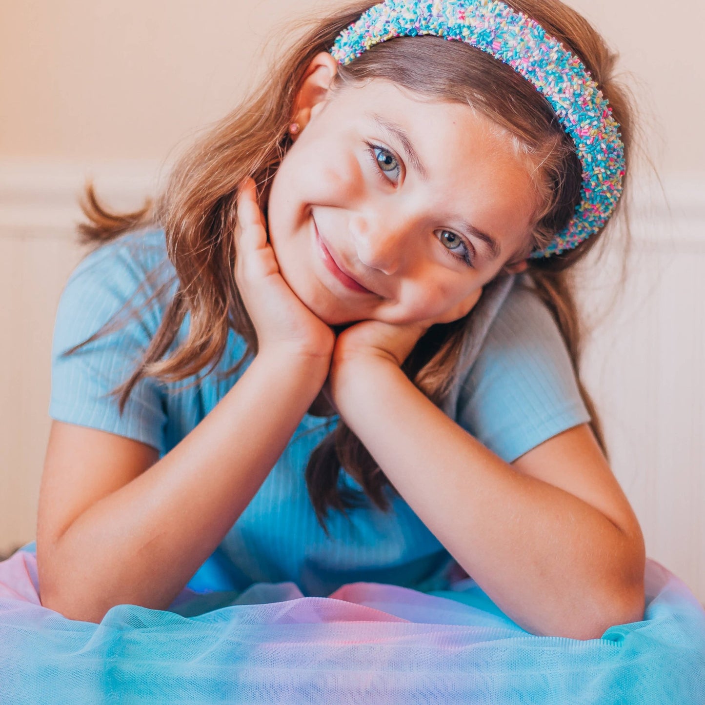 Padded Sprinkles Headband: Hot Pink - Bria Blair Creative