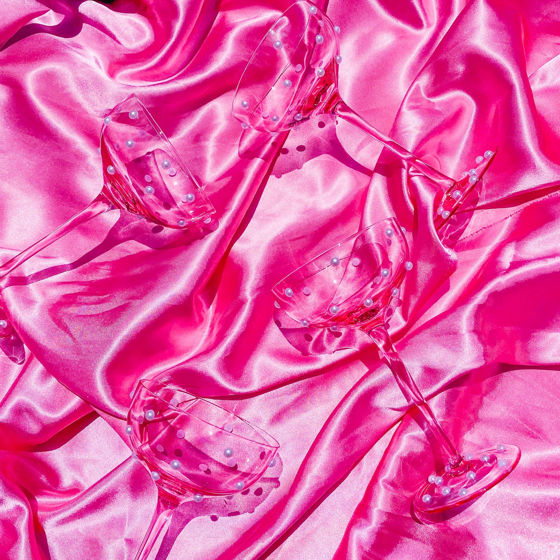 Paige Pink Pearl Coupe - Bria Blair Creative
