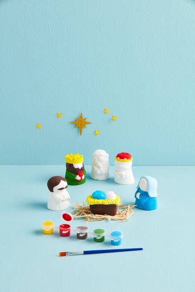 Paint Your Own Nativity Set - Bria Blair Creative