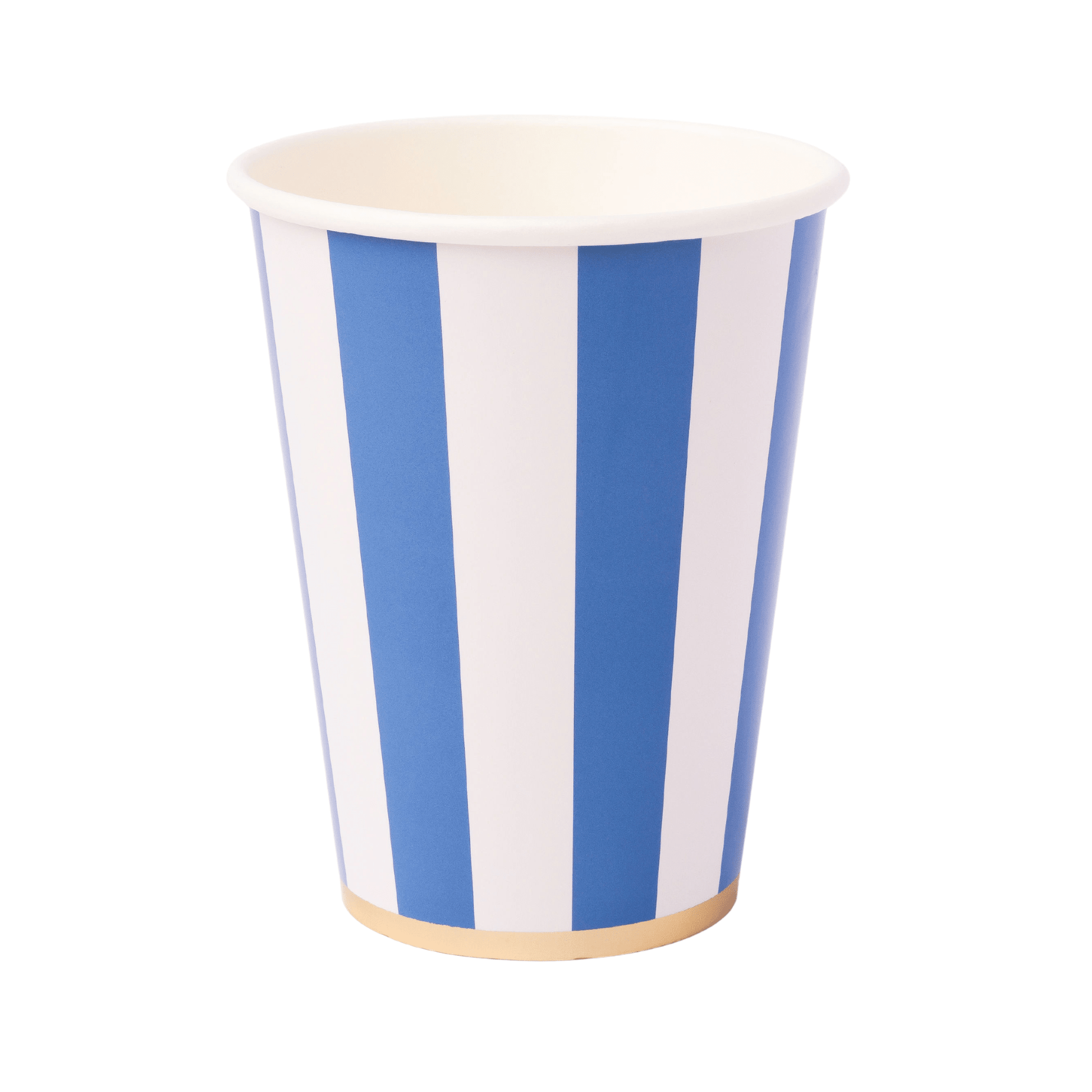 PALISADES BLUE SIGNATURE CABANA STRIPE CUPS - Bria Blair Creative