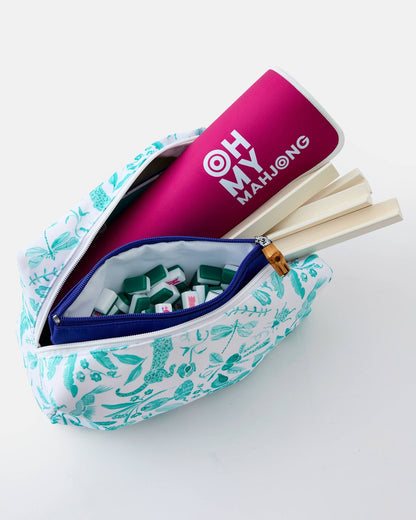 Palm Beach Green Mahjong Travel Set - Bria Blair Creative