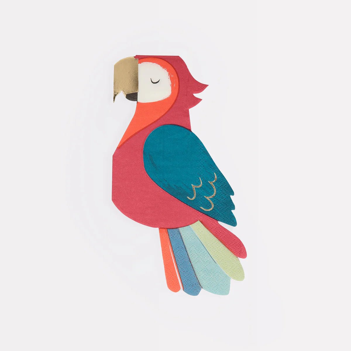 Parrot Party Napkins - Set of 16 - Bria Blair Creative