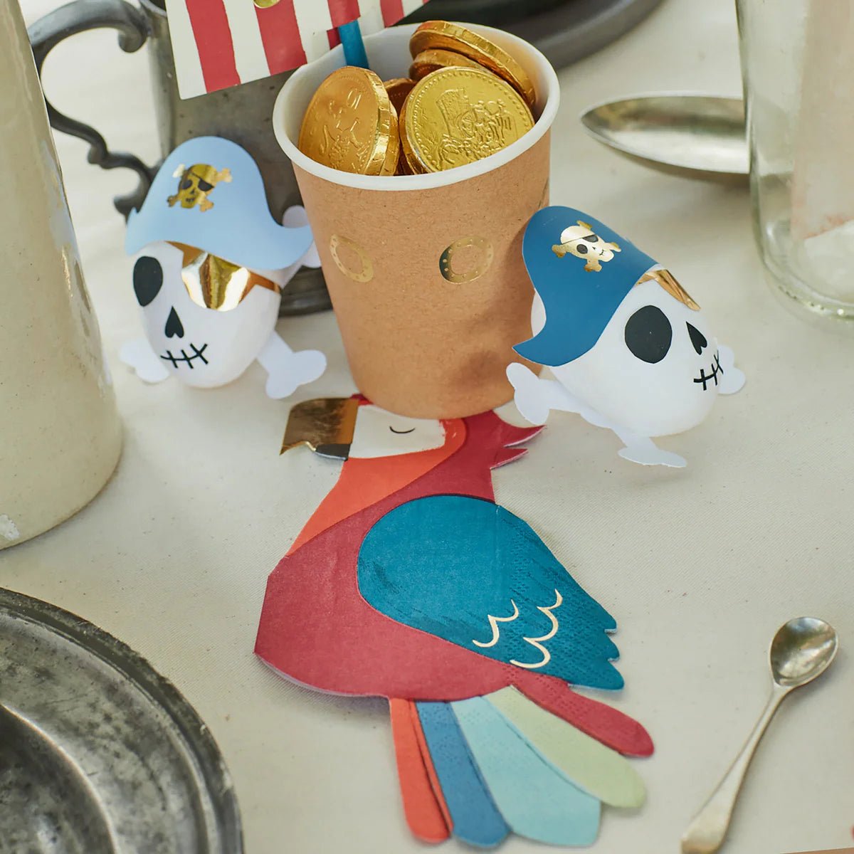 Parrot Party Napkins - Set of 16 - Bria Blair Creative