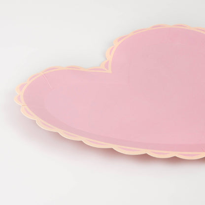 Pastel Heart Large Plates - Bria Blair Creative