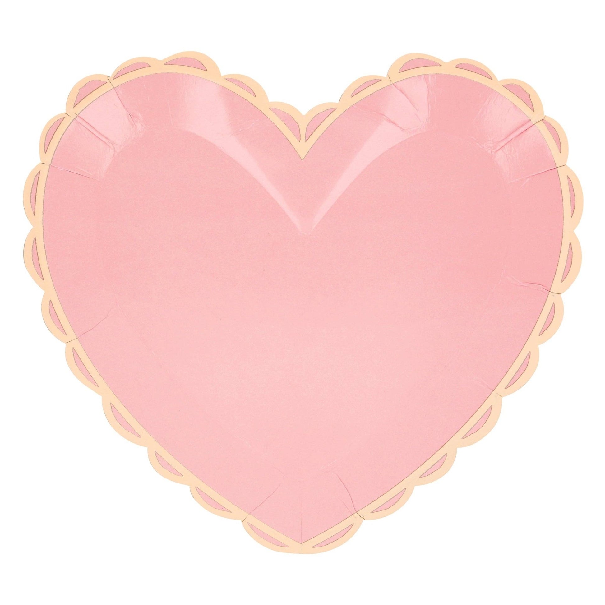 Pastel Heart Large Plates - Bria Blair Creative