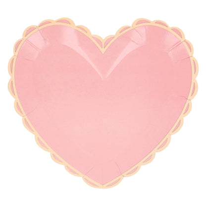 Pastel Heart Large Plates - Bria Blair Creative