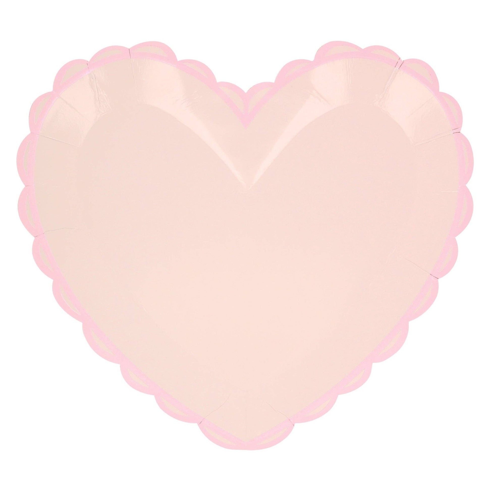 Pastel Heart Large Plates - Bria Blair Creative