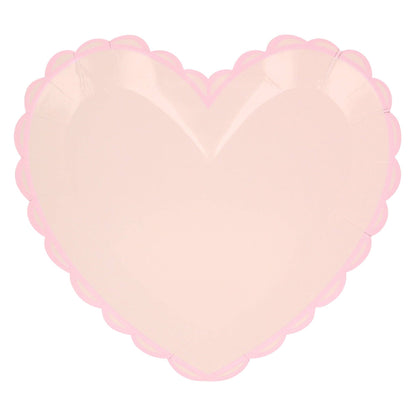 Pastel Heart Large Plates - Bria Blair Creative