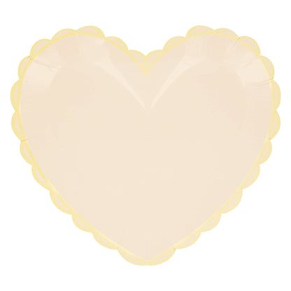 Pastel Heart Large Plates - Bria Blair Creative