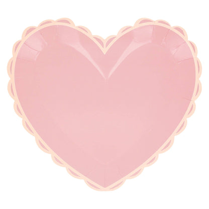 Pastel Heart Large Plates - Bria Blair Creative