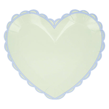 Pastel Heart Large Plates - Bria Blair Creative