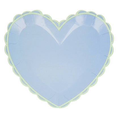 Pastel Heart Large Plates - Bria Blair Creative