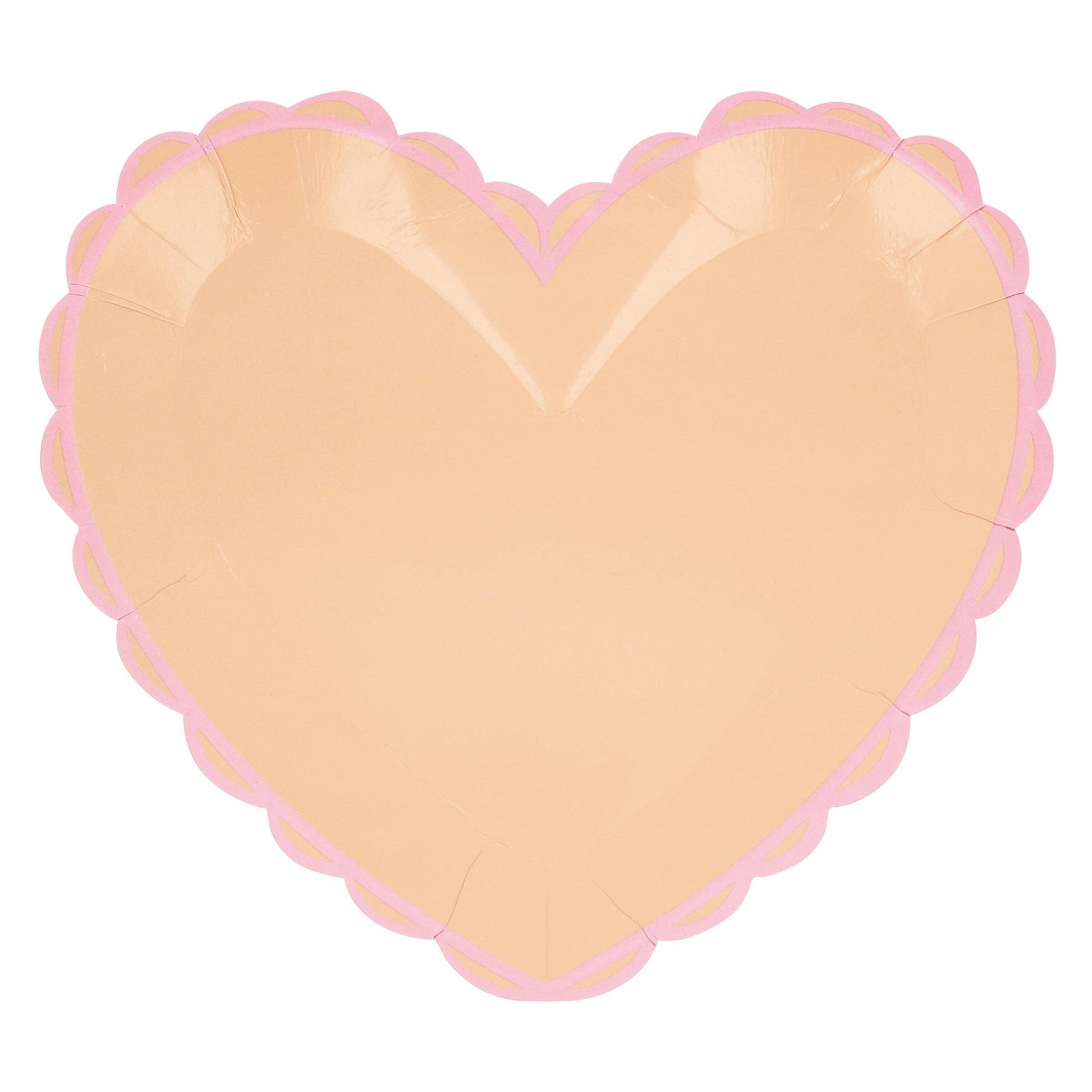 Pastel Heart Large Plates - Bria Blair Creative