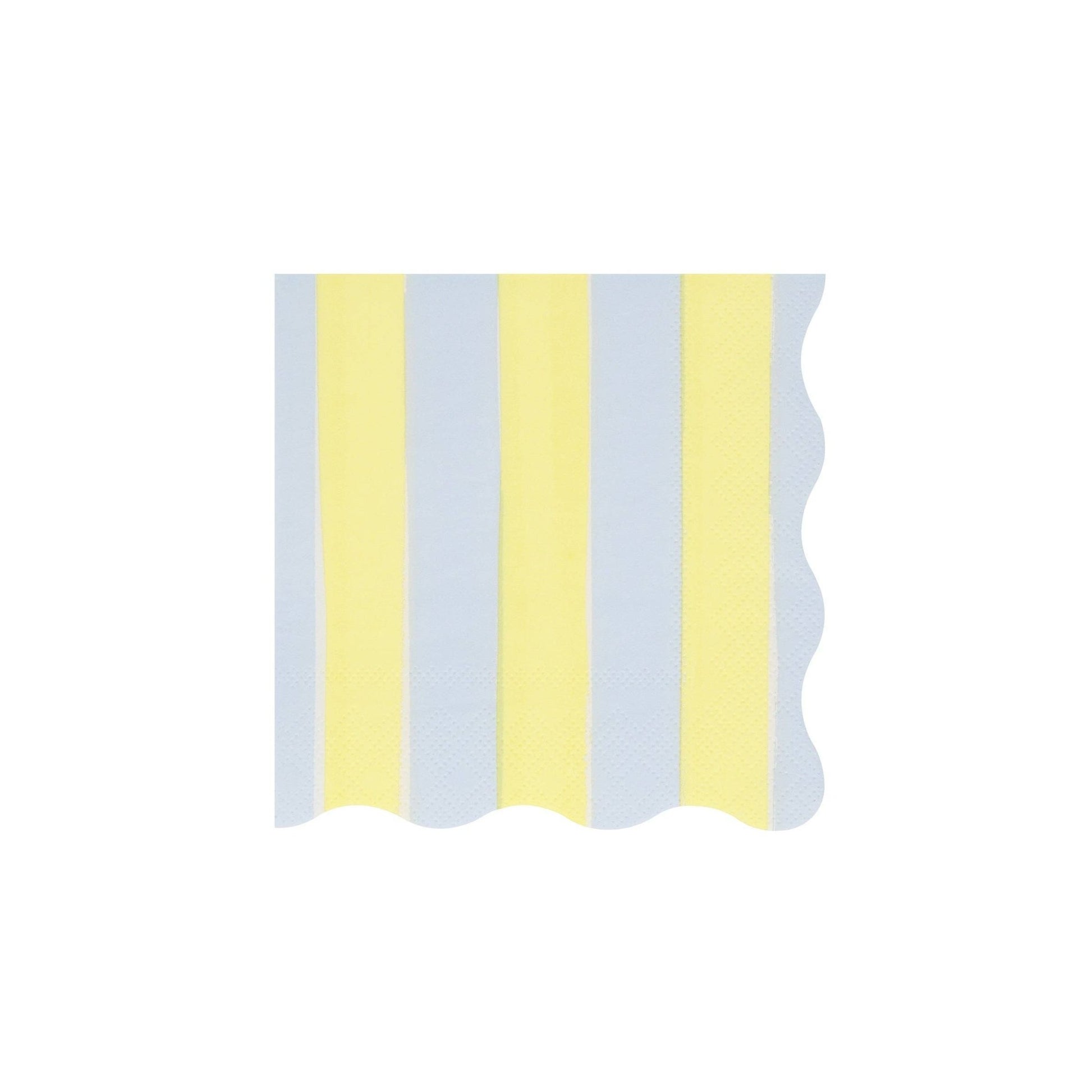 Pastel Stripe Small Napkins - Bria Blair Creative