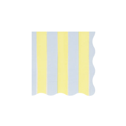 Pastel Stripe Small Napkins - Bria Blair Creative