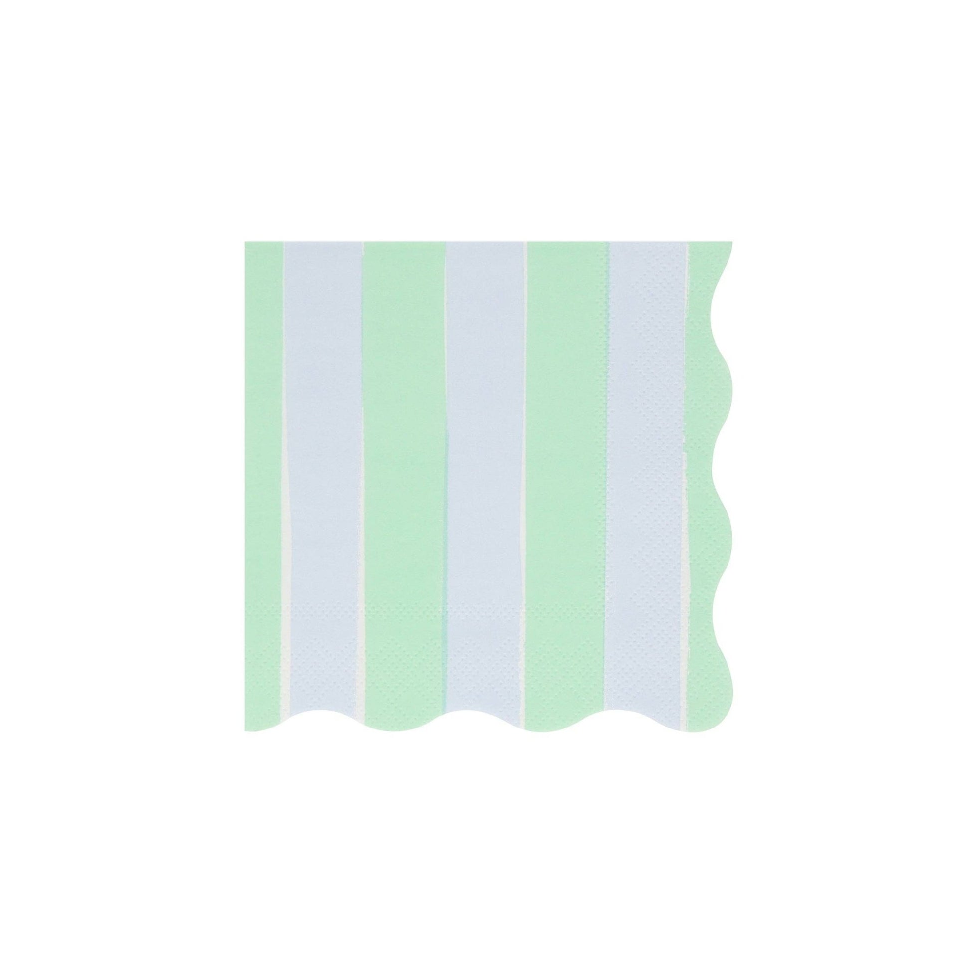 Pastel Stripe Small Napkins - Bria Blair Creative