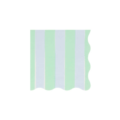 Pastel Stripe Small Napkins - Bria Blair Creative