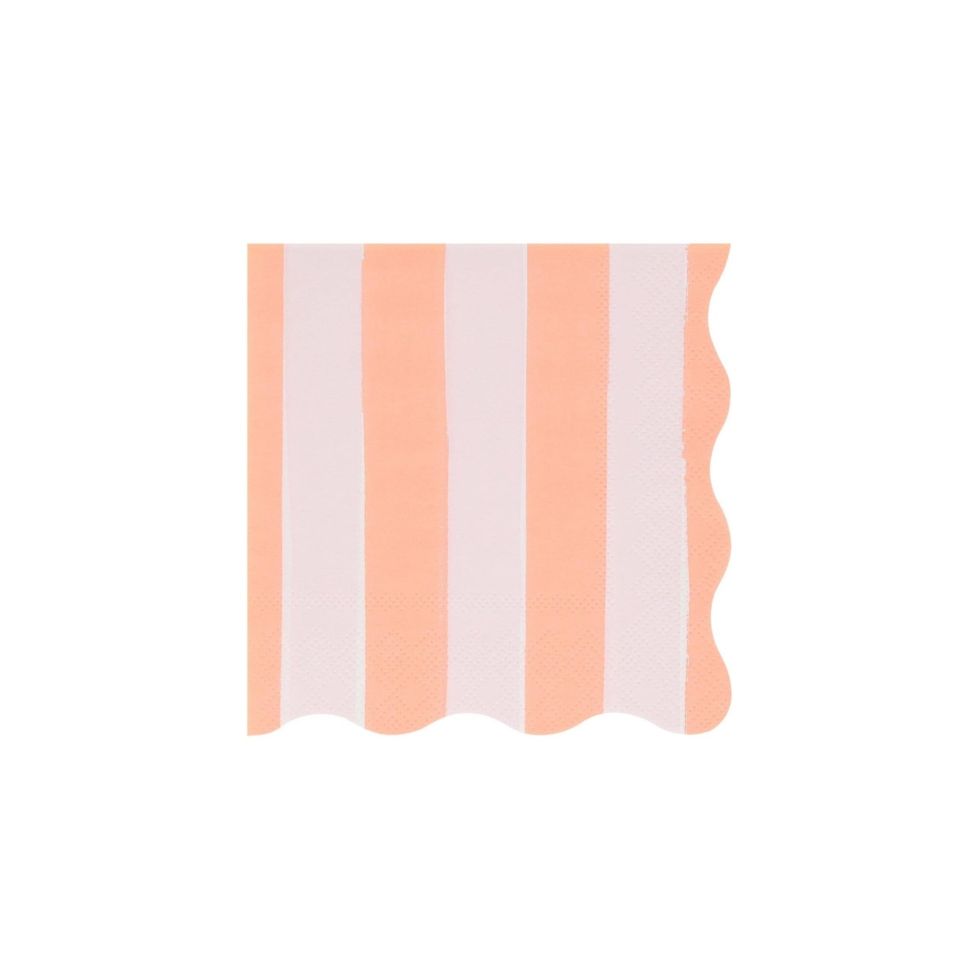 Pastel Stripe Small Napkins - Bria Blair Creative