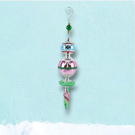 Pastel Vintage Sphere Ornament - Bria Blair Creative