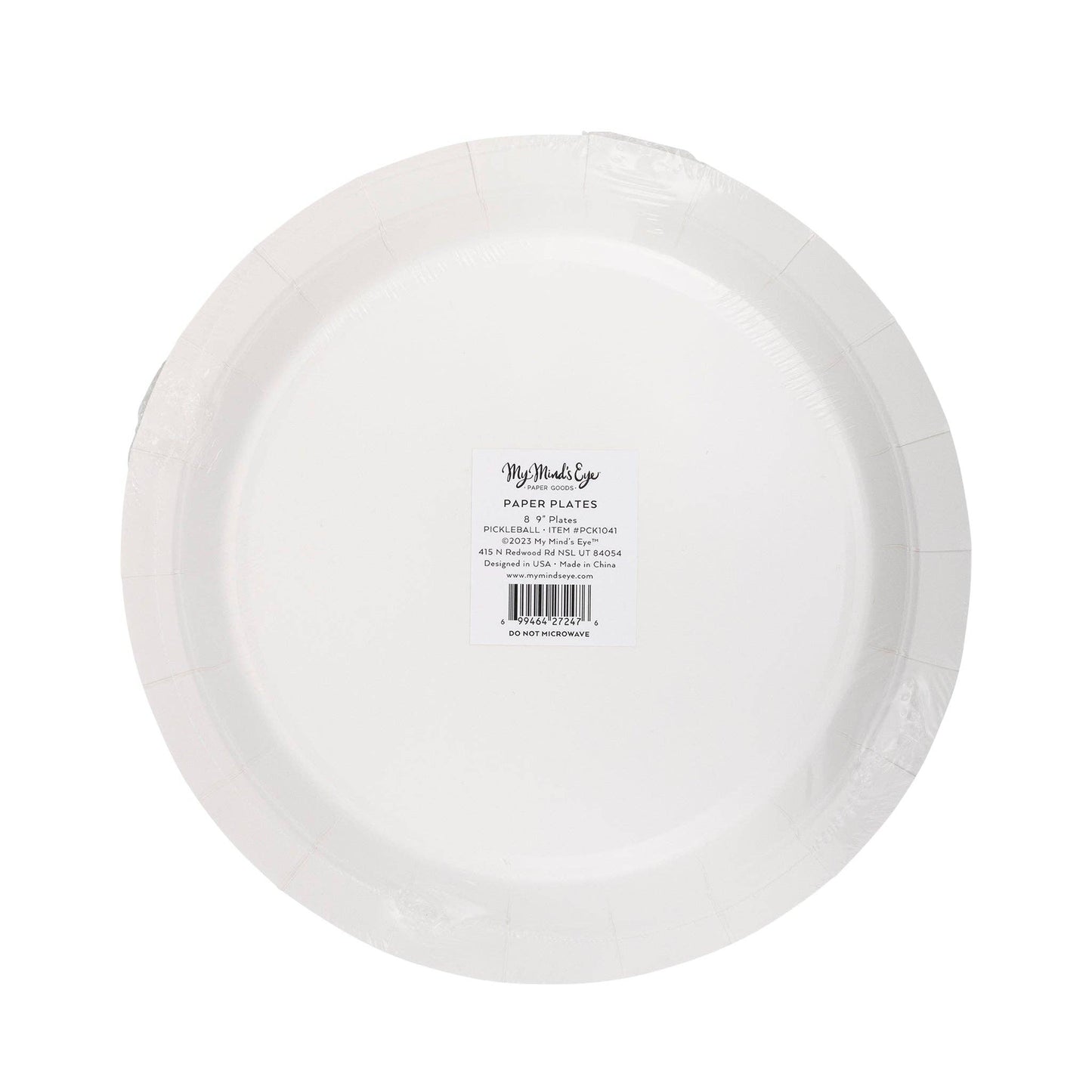 PCK1041 - Pickleball Paper Plate - Bria Blair Creative