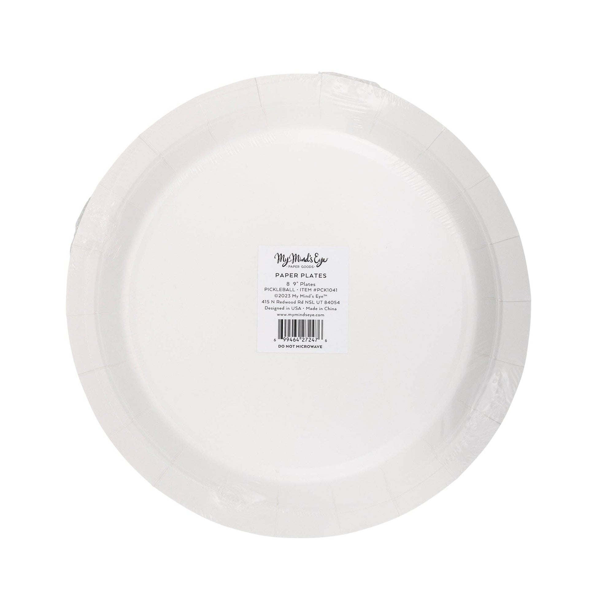 PCK1041 - Pickleball Paper Plate - Bria Blair Creative