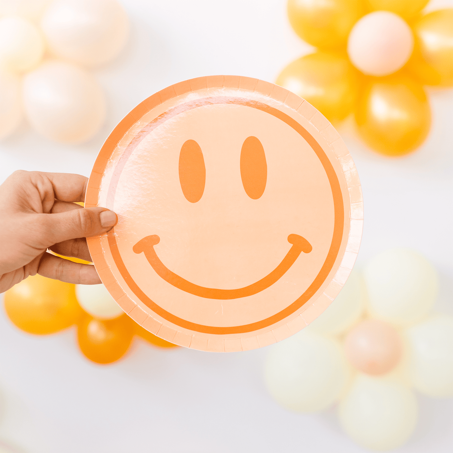 Peace & Love Smile Dessert Plates - 8 Pk. - Bria Blair Creative
